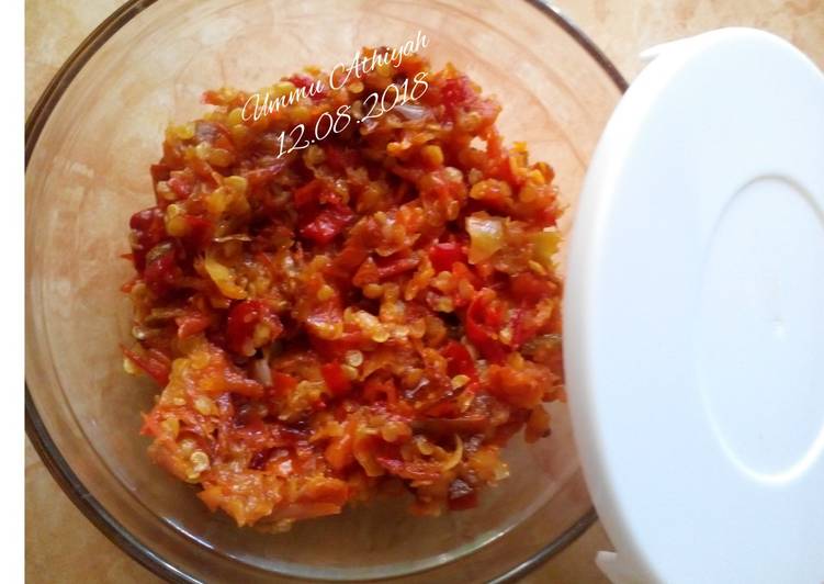 cara membuat Sambel Bawang