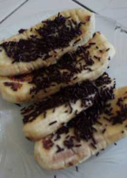 Pisang Coklat Bakar