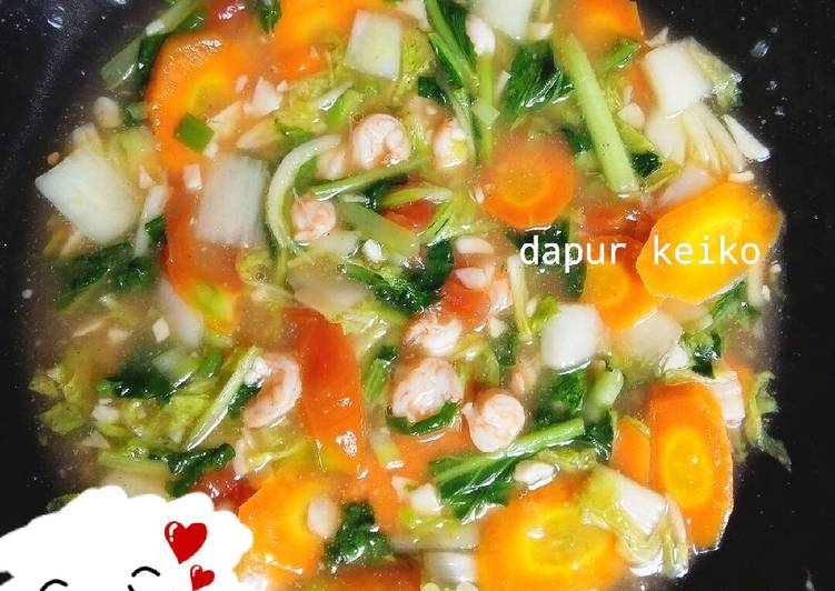 Resep Capcay kuah sederhana (stok bahan yg ada di rumah) Karya dapur
mama keiko