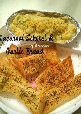 Macaroni Schotel & Garlic Bread (Mpasi 1y)