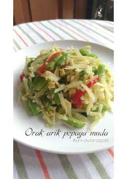 Orak arik pepaya muda