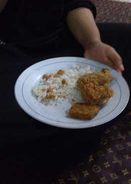 Ayam krispi Hisana fried chicken