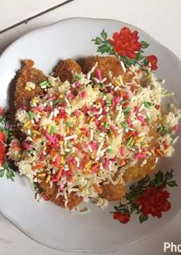 Pisang goreng crispy keju