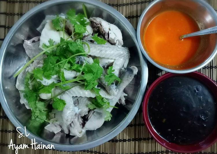 gambar untuk resep Hainanese Chicken Rice