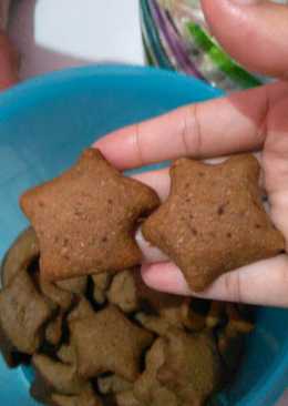 Chocolate oat cookies