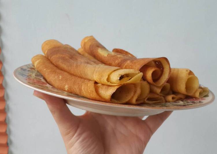 gambar untuk resep makanan Crepes Kentang (asli resep adalah Pancake)