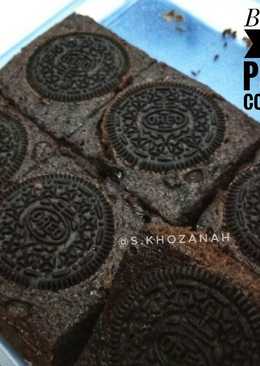 Brownies Kukus Pisang Coklat Oreo