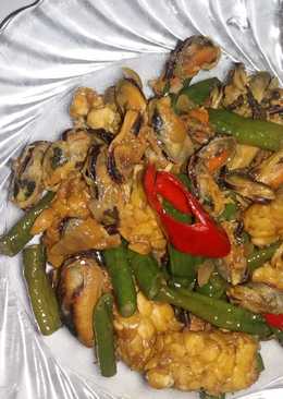 Oseng kerang kacang panjangð'¯