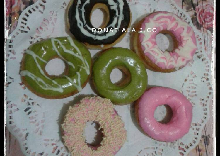 resep makanan Donat ala j.co