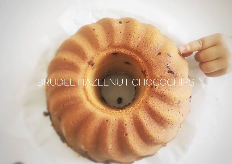 resep masakan Brudel Hazelnut Chocochips