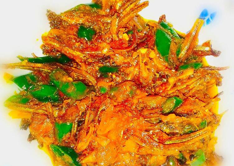 Resep Ikan Asin Cabe Ijo By betty asmo
