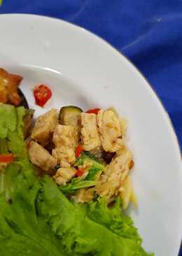 Tumis tempe (menu diet)