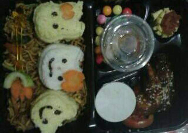 resep makanan Bento box