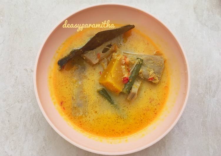 bahan dan cara membuat ?? Sayur Santan Nangka Muda ??