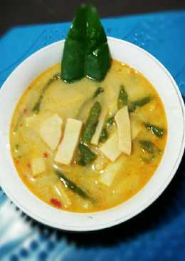 Lodeh rebung & kacang panjang