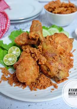 Ayam goreng kremes ala mbok Berek