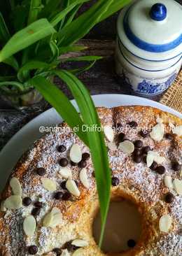 Chiffon Cake Pisang Putih Telur