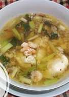 Sup telor udang