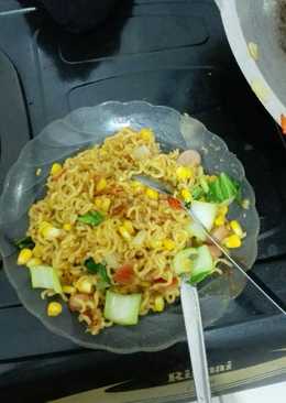 Indomie goreng jagung manis