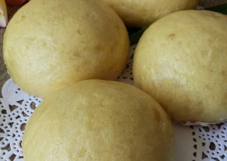 resep lengkap untuk Bakpao Ubi Kuning