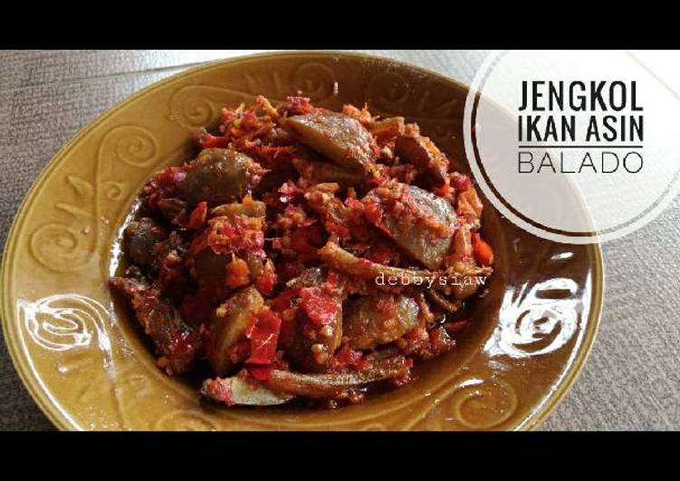 resep masakan Jengkol ikan asin Balado