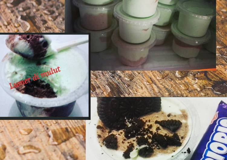 resep Ice cream hemat mudah