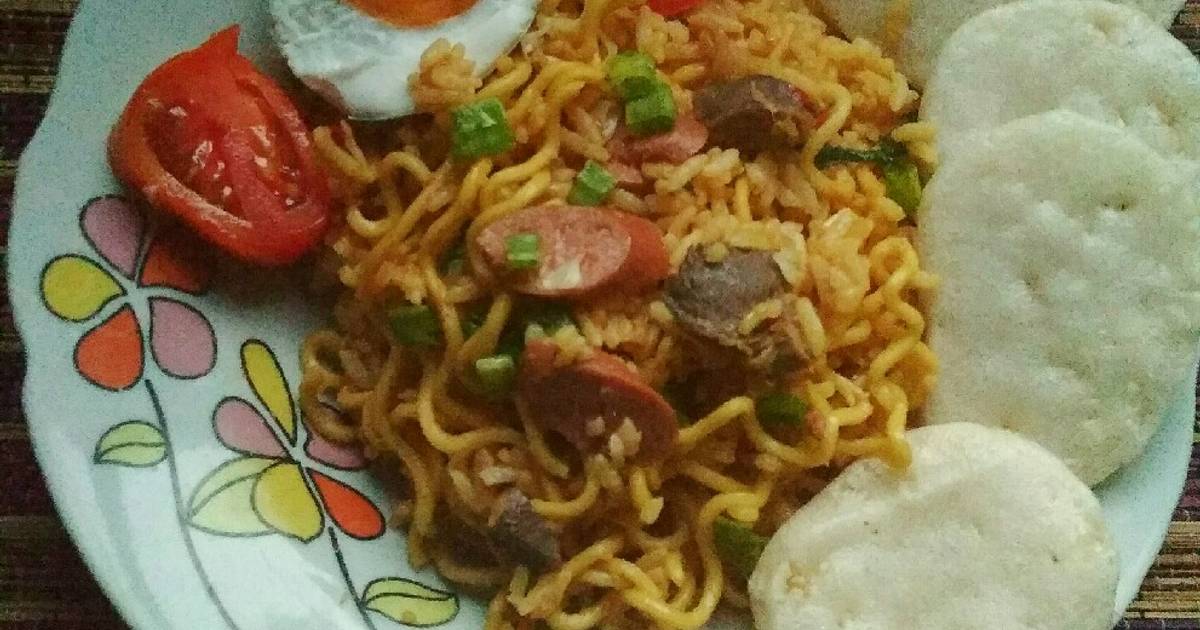 123 resep nasi goreng mawut enak  dan sederhana Cookpad