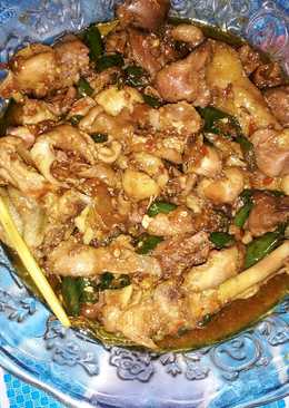 Ati ayam bumbu kecap