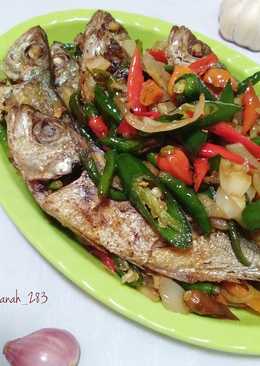 Ikan Kembung tumis cabe