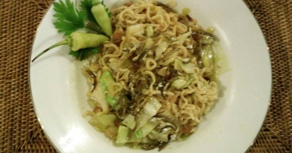 5 resep  mie goreng  ikan  teri  medan pedas  enak dan 