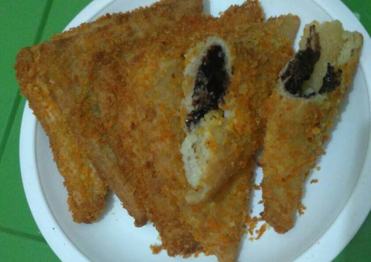 gambar untuk cara membuat Sandwich goreng