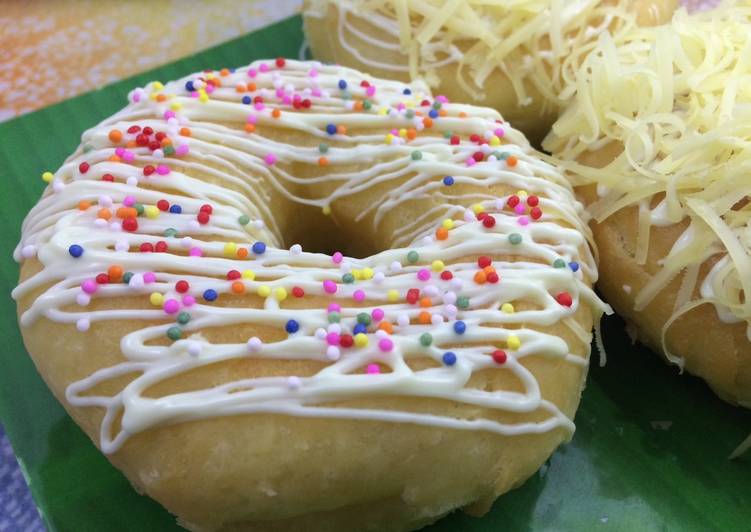 resep masakan Donat Maizena. Empuk, ekonomis. Anti gagal