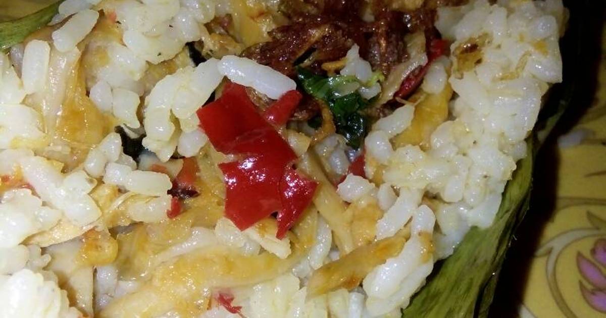 20 resep nasi bakar ayam suir jamur enak dan sederhana 