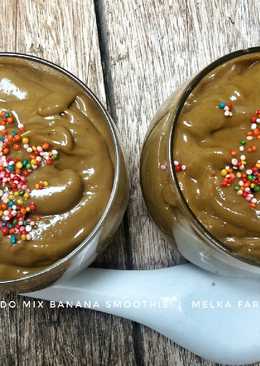 Avocado Mix Banana Smoothie