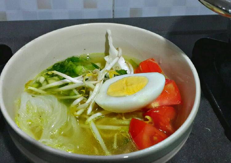 resep masakan Soto Lamongan