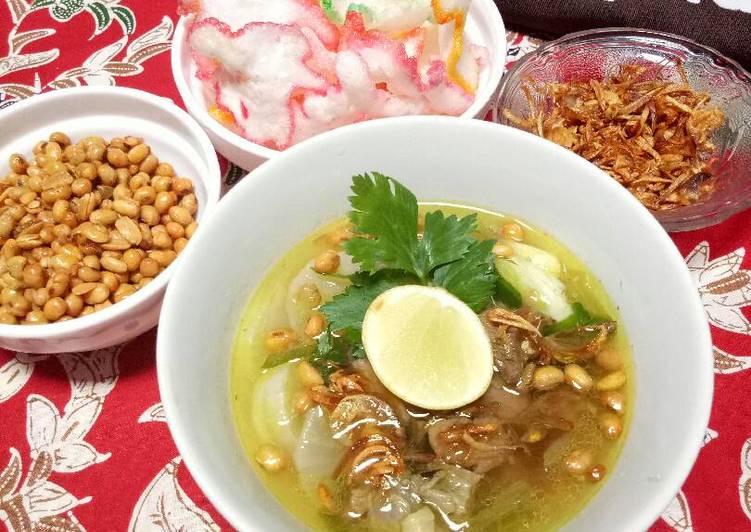 gambar untuk cara membuat Soto Bandung