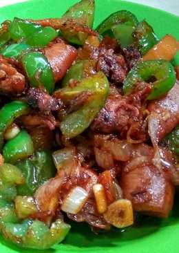 Oseng asin cumi cabe gendot (mudah pisaaan)