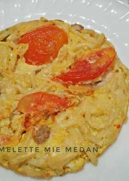 Omellete Mie Medan/Mie lidi