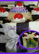 Birthday cake base rainbow cake