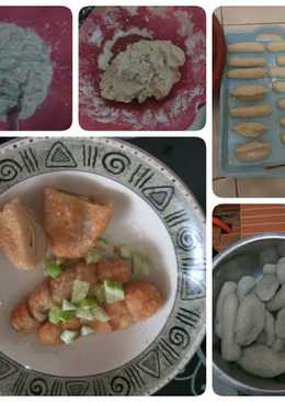 Pempek palembang lenjeran + kapal selam