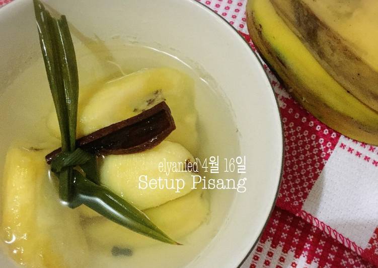 resep makanan Setup pisang