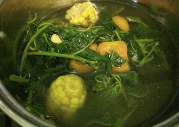 resep makanan Sayur bening bayam