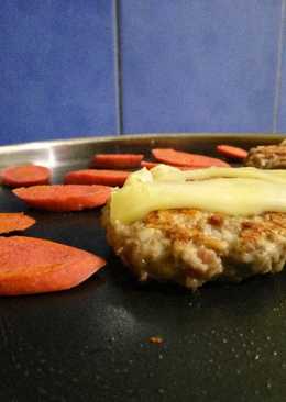 Beef Mozzarella Burger