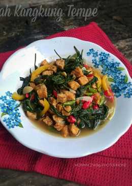 Cah Kangkung Tempe