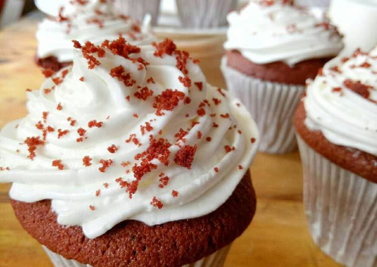 resep makanan Red Velvet Cupcakes
