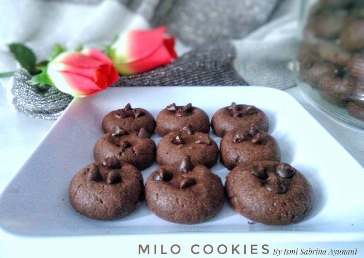 Resep Milo Cookies