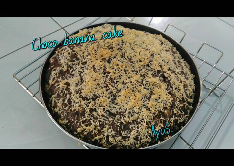 resep Choco Banana Cake