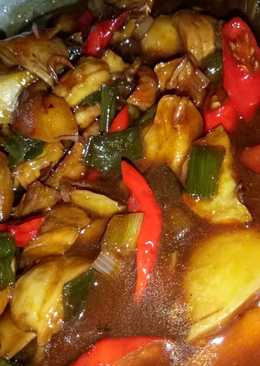 Jengkol saos tomat