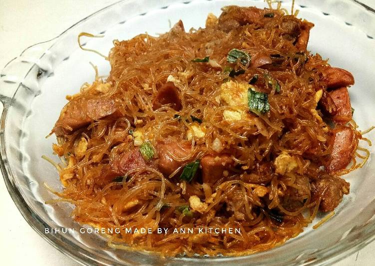 Resep Bihun goreng Dari falen ann