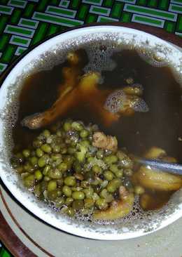 Bubur kacang ijo gula merah tanpa santan